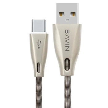کابل شارژ و انتقال داده type-c باوین مدل CB 070
